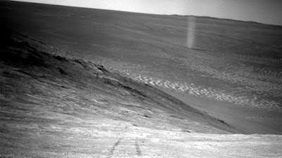 Rover Opportunity Menangkap Dust devils di Mars