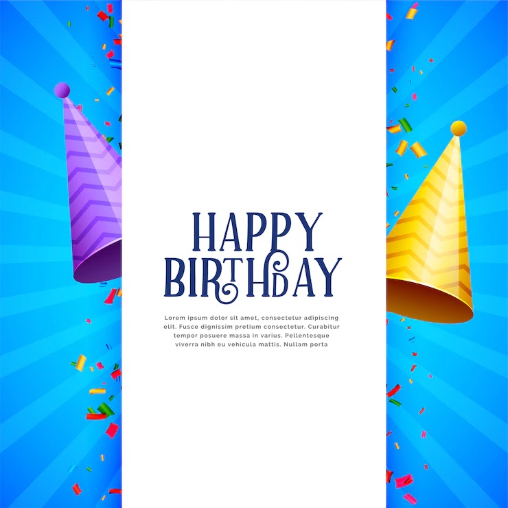 birthday poster with photos
