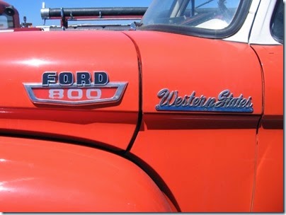 IMG_2474 Warrenton Fire Department 1965 Ford F-800 Western States Fire Truck at Antique Powerland in Brooks, Oregon on August 3, 2008