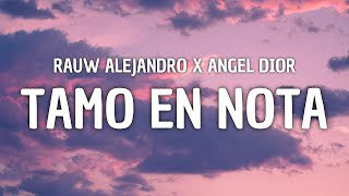 TAMO EN NOTA Lyrics In English - Rauw Alejandro & Angel Dior