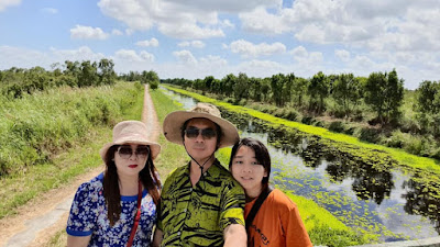 Dương Lễ tham quan rừng quốc gia U Minh Thượng, ngắm cảnh đẹp sông nước lung linh tại rừng quốc gia U minh thượng