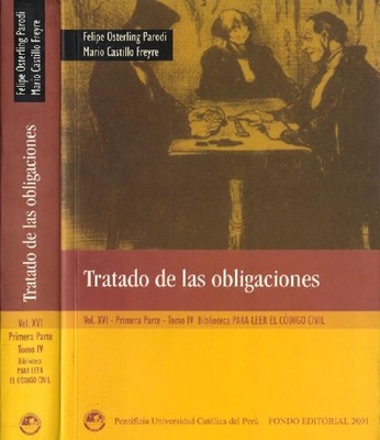 Tratado de las obligaciones Tomo IV, Castillo Freyre y Osterling Parodi