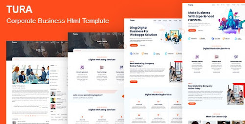 Tura - Corporate Business HTML Template