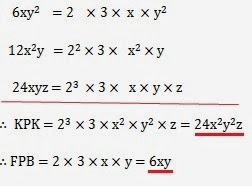 Rumus matematika smp kelas 7 aljabar  Belajar Matematika Online