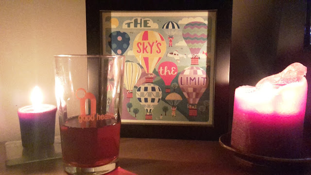 Project 365 2015 day 282 - Sloe gin & candles // 76sunflowers