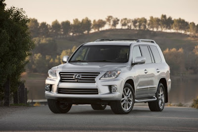 lexus lx 570 suv front view