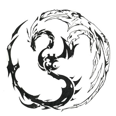 tattoo design phoenix. Dragon Phoenix Tattoo Designs