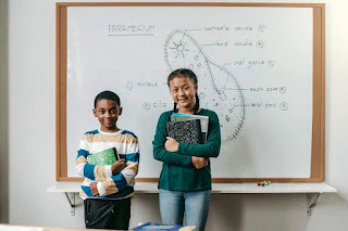 Students on Whiteboard