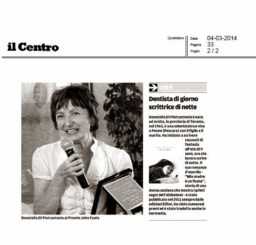  Articolo de "Il Centro"