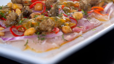 Tiradito de tilapatia