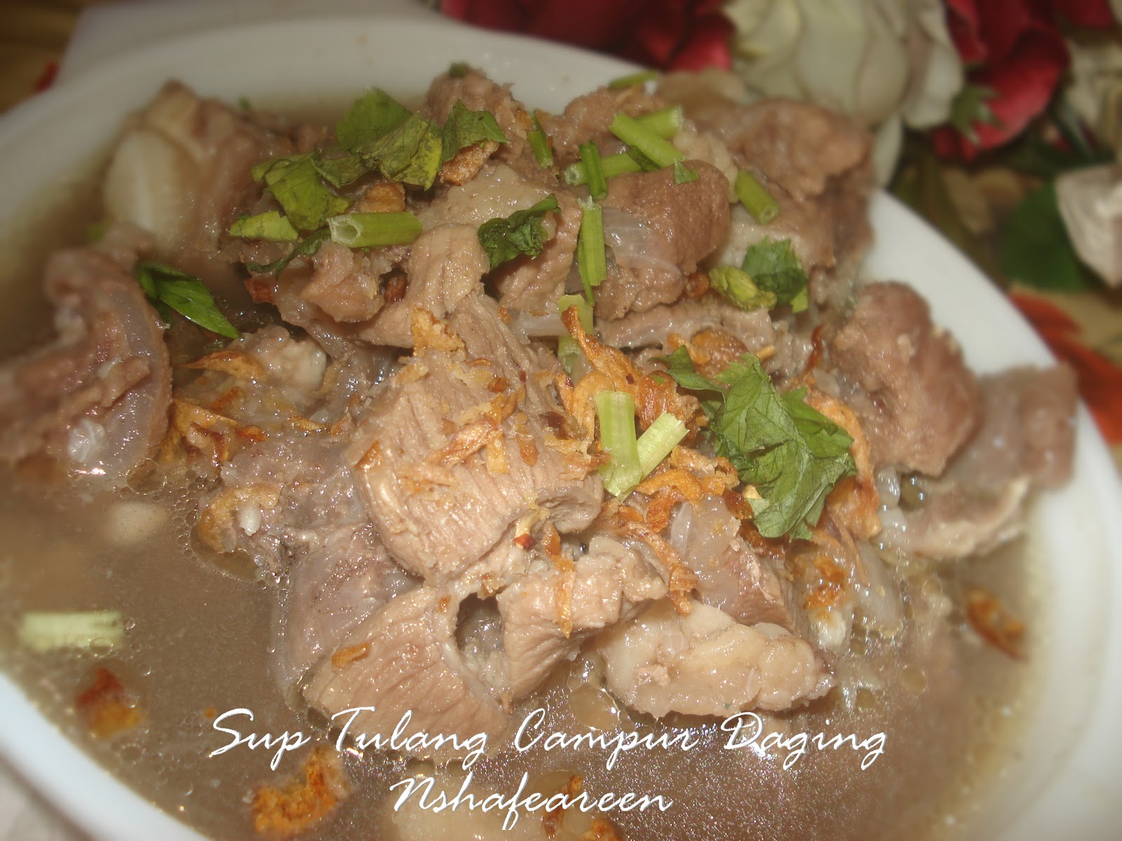 Nshafeareen®: Sup Tulang Daging Utara