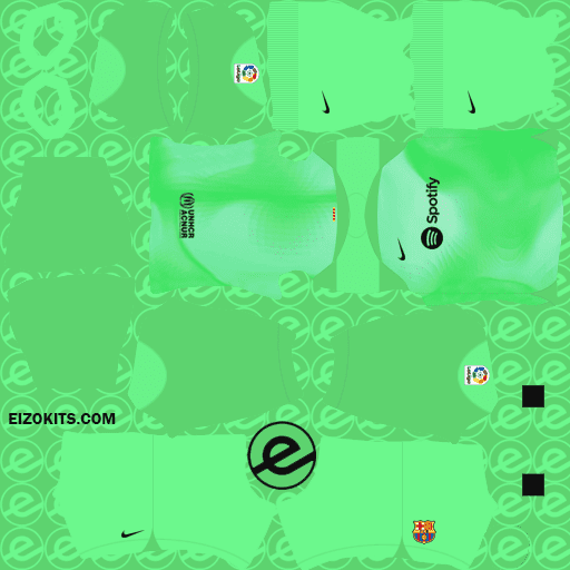 F.C. Barcelona DLS Kits 2022-2023 Nike - DLS23 Kits (Goalkeeper Third)