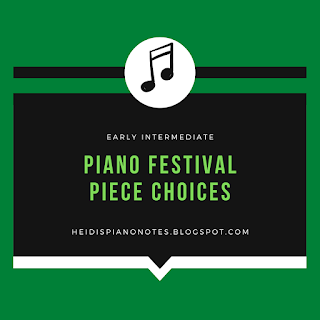 Piano Festival Samples Late Elementary Early Intermediate