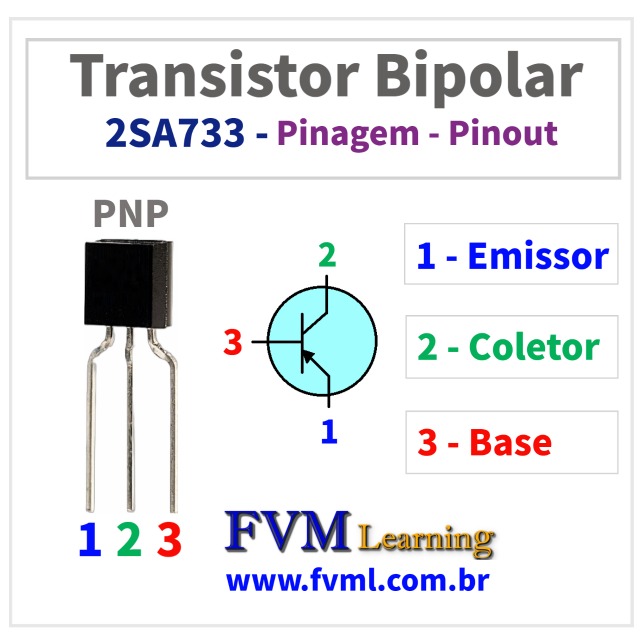 Datasheet-Pinagem-Pinout-transistor-PNP-2SA733-Características-Substituição-fvml