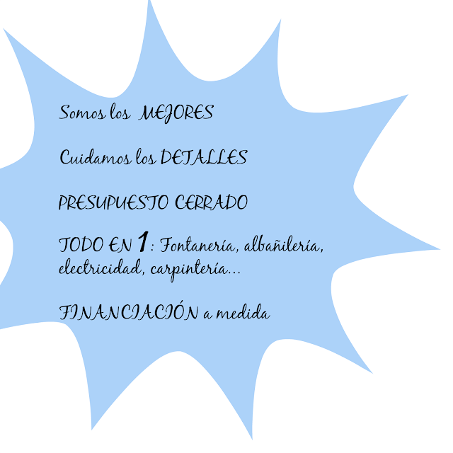 Presupuesto cerrado de reformas valencia, albañiles, fontanteros, electricistas, carpinteros.... 