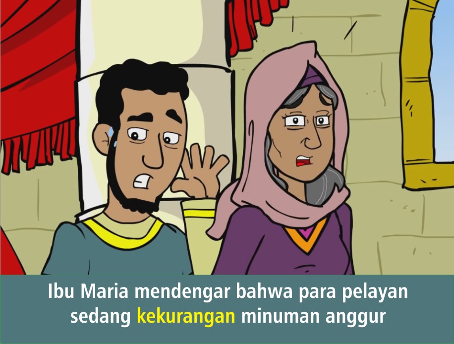 Komik Alkitab Anak: Tuhan Yesus Mengubah Air Menjadi Anggur