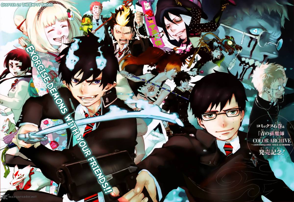 ... que solo un Otaku conoce: Reseña: Ao no Exorcist ~BLUE EXORCIST