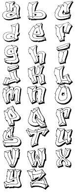 graffiti alphabet