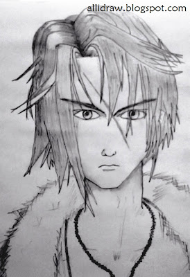 Squall Leonhart Sketch 1