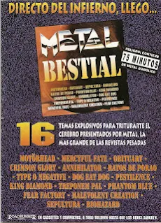 Compilado - Metal bestial (1995)