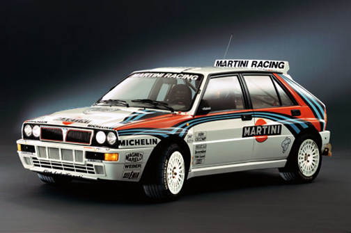 Lancia Delta Martini 5 prodotta in 400 esemplari in occasione del quinto 