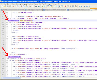 Notepad++ Edit Template