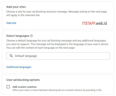 Ad blocking recovery create message - ITSTAFF.web.id