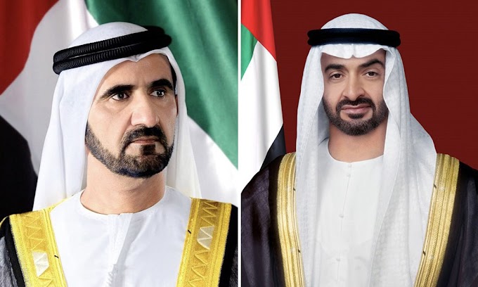 His Highness Mohamed bin Zayed Al Nahyan and his deputy congratulate the King of Belgium on his country's National Day