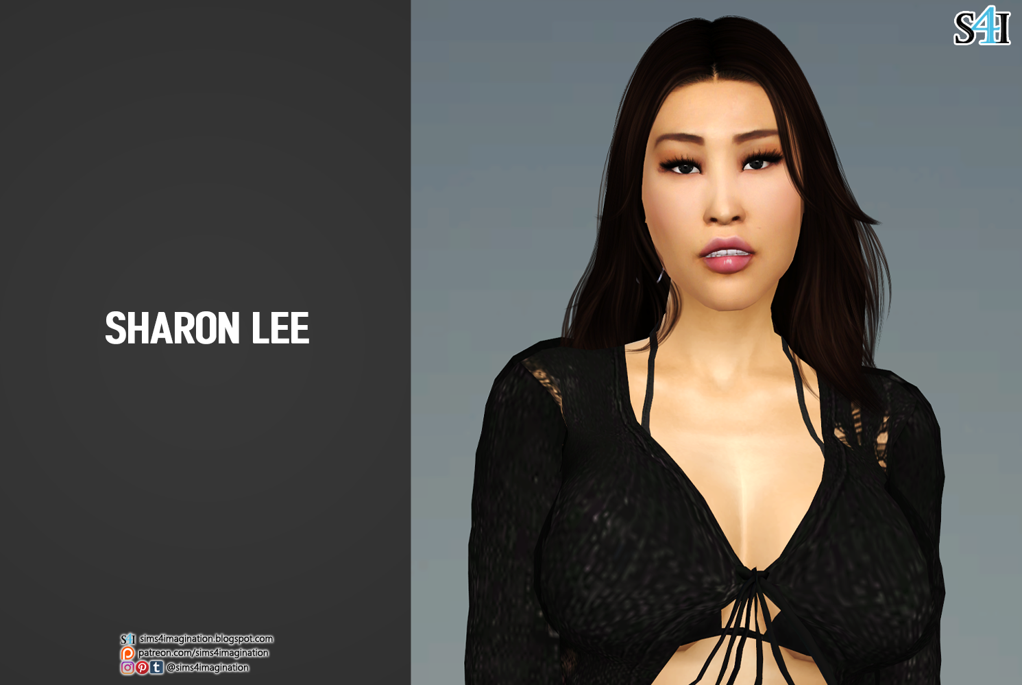 Sims 4 CAS: Sharon Lee