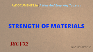 STRENGTH OF MATERIALS|azdocuments.in