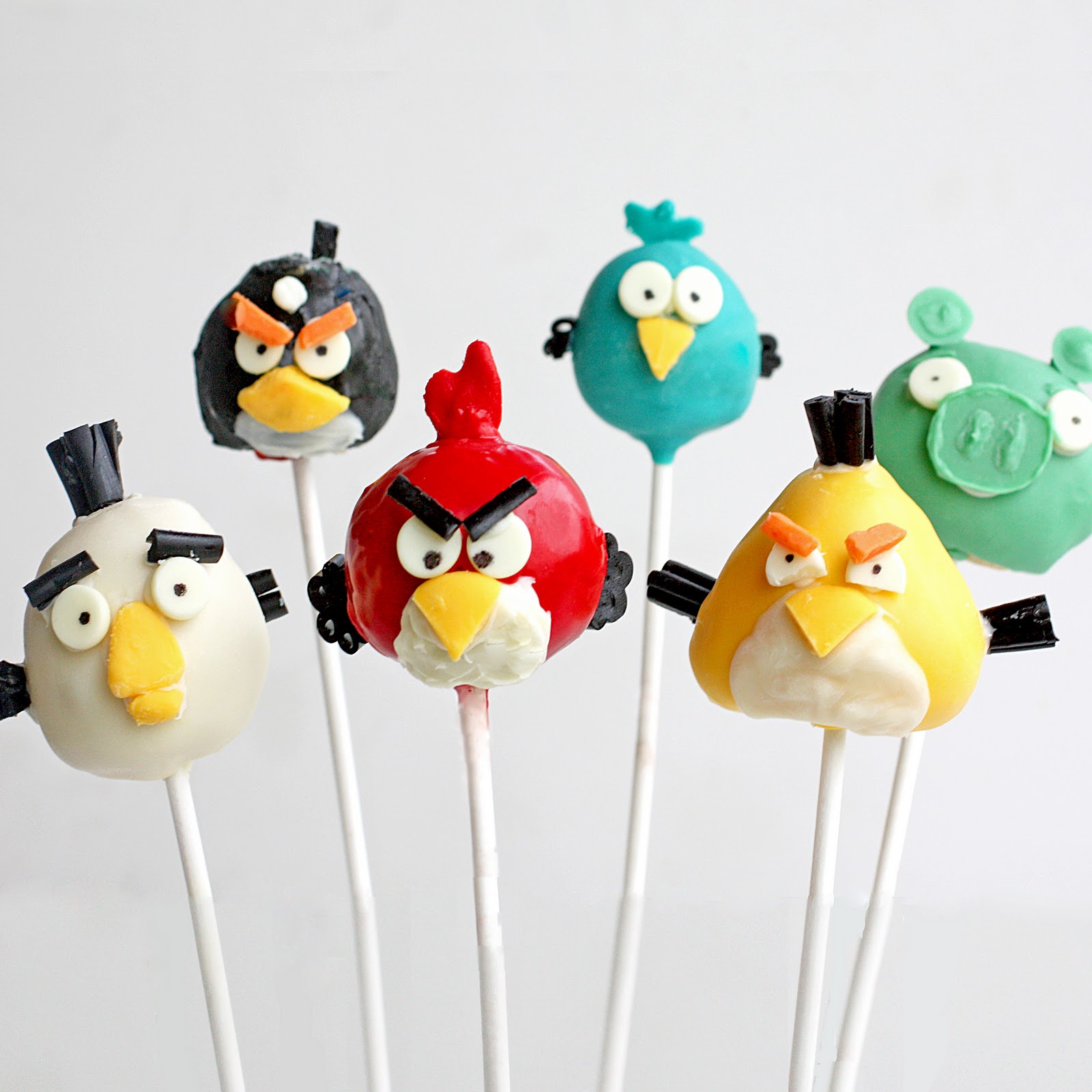 cake pops ideas Angry Birds Cake Pops