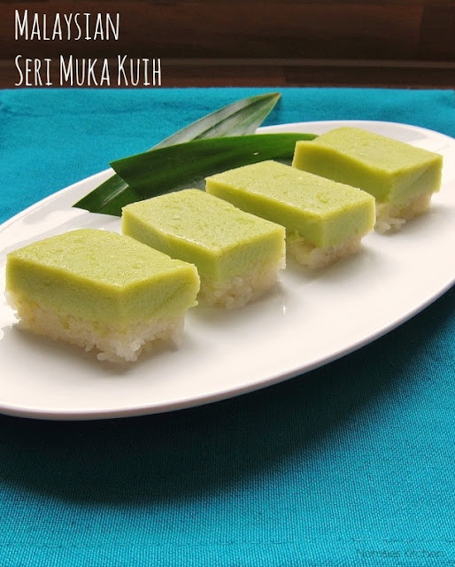 Malaysian Seri Muka Kuih Recipe from Nomsies Kitchen