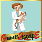 Games2Escape - G2E Veterinary Doctor And Cat Clinic Rescue