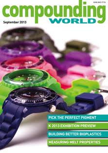 Compounding World - September 2013 | ISSN 2053-7174 | TRUE PDF | Mensile | Professionisti | Polimeri | Pellets | Chimica | Materie Plastiche
Compounding World is a monthly magazine written specifically for polymer compounders and masterbatch producers around the globe.
Each and every month, Compounding World covers key technical developments, market trends, strategic business issues, legislative announcements, company profiles and new product launches. Unlike other general plastics magazines, Compounding World is 100% focused on the specific information needs of compounders and masterbatch producers.
Compounding World offers:
- Comprehensive global coverage
- Targeted editorial content
- In-depth market knowledge
- Highly competitive advertisement rates
- An effective and efficient route to market