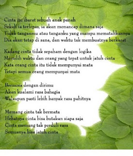 kumpulan kata cinta 