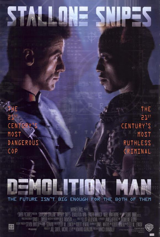 Demolition Man movie poster