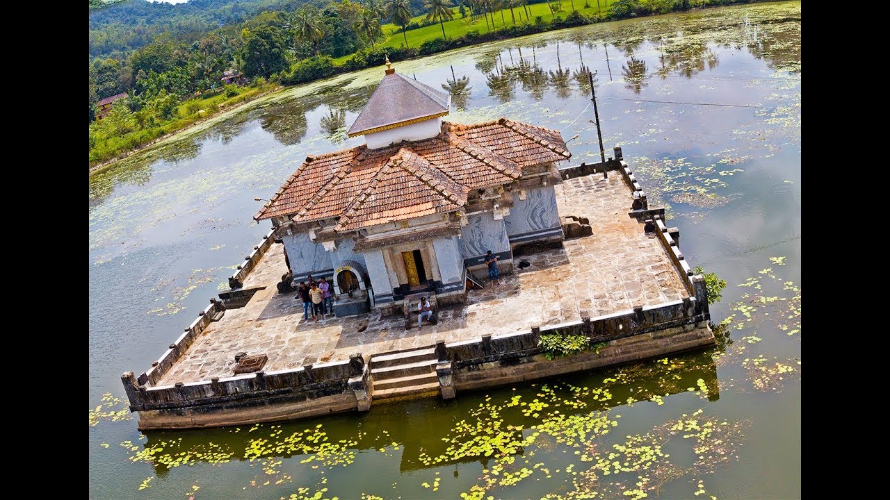 Varanga Temple drone view