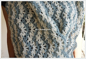 free crochet infinity chevron cowl pattern