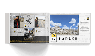 Ladakh Tour Photobook on Letsdelight.com