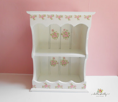 Jual Rak  Shabby  Chic Flower white Hello Shabby  