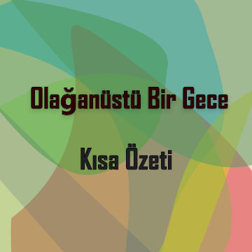 olağanüstü bir gece özeti