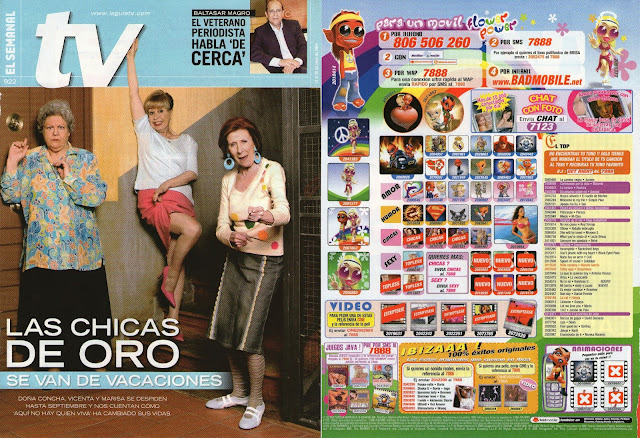 Las Supernenas en portada de El Semanal TV