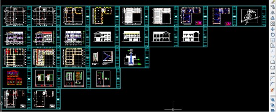 Contoh Autocad : Gedung Sekolah Madrasah 2 Lantai 