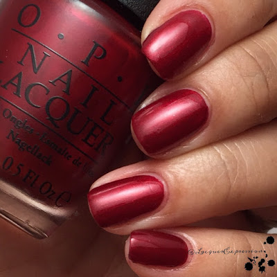 Swatch of Ro-Man-Ce on the Moon nail polish by OPI