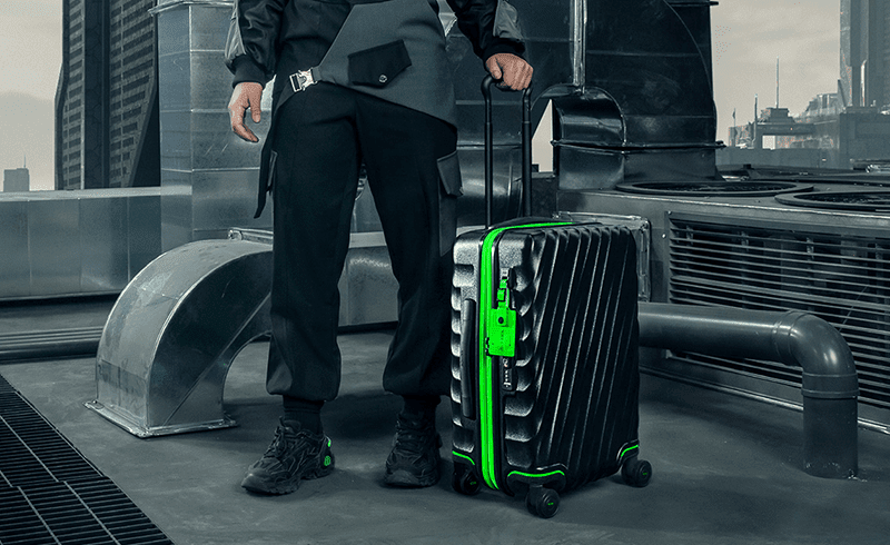 Tumi Razer International Expandable 4-Wheeled Carry-On Luggage