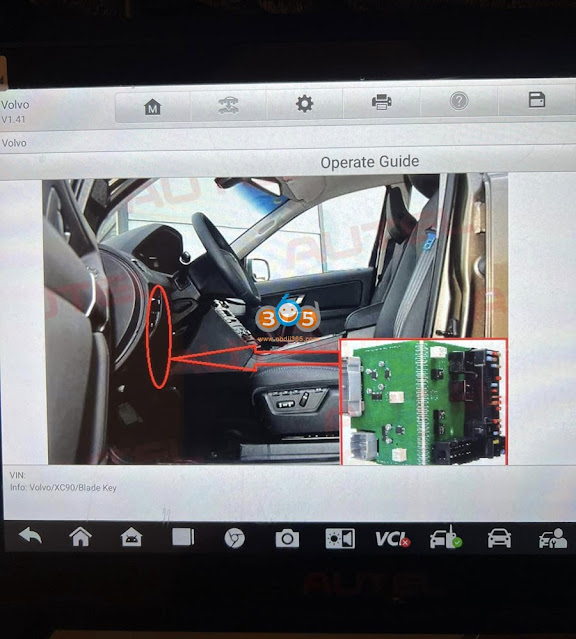 Program Volvo XC90 2020 All Keys Lost by Autel IM608 5