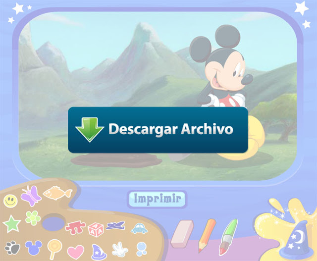 Juego Pintar con Mickey