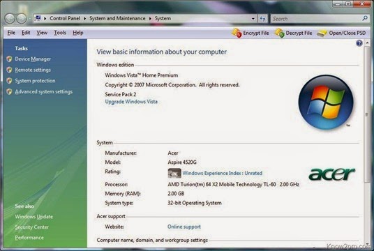 วิธีการ Upgrade Windows Vista เป็น Windows 7 แบบ Step By Step