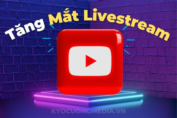 Tăng Mắt Livestream Youtube, Tăng Người Xem