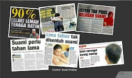 Masalah kelelakian. Kenalah servis selalu.